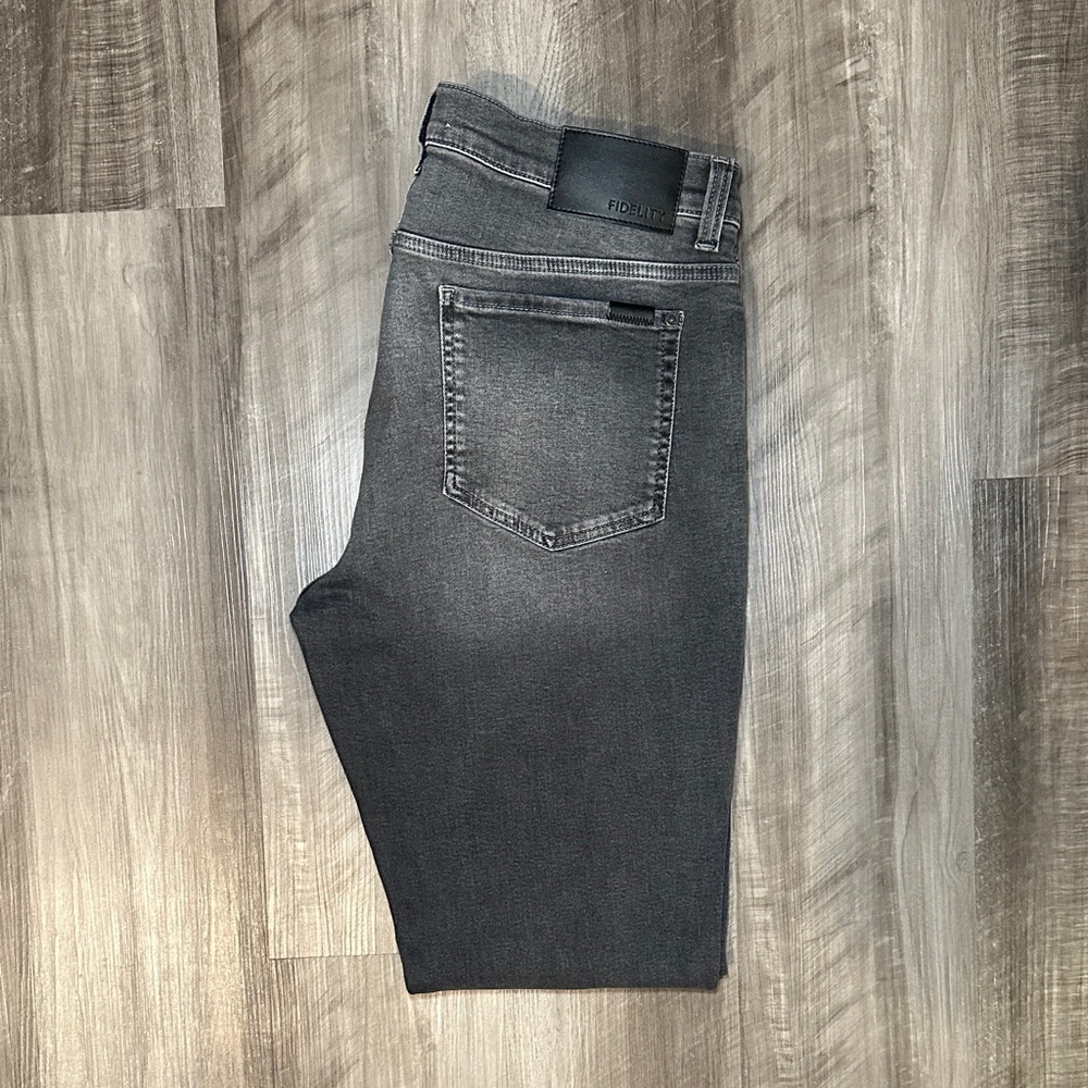 Fidelity Torino Slim Tapered Leg Stretch Jeans - 38